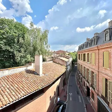 Superbe Duplex Climatise Place St Etienne, Parking アパート トゥールーズ