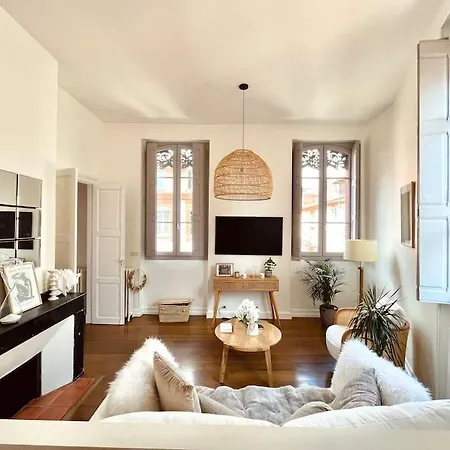 Superbe Duplex Climatise Place St Etienne, Parking Apartamento