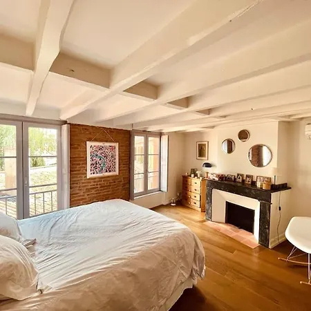 Superbe Duplex Climatise Place St Etienne, Parking Apartamento *